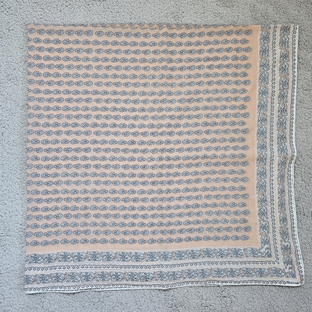 Madewell Oversized Cotton Bandana - Picture 3 of 6